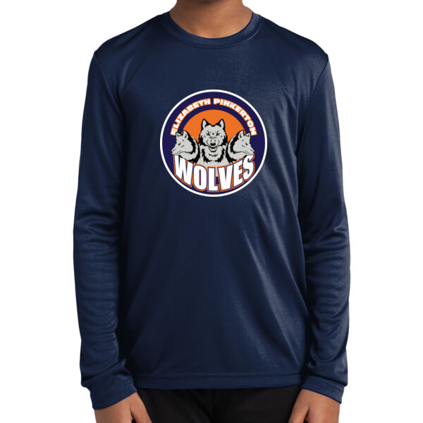 Elizabeth Pinkerton Youth Long Sleeve PosiCharge Competitor Tee Thumbnail